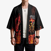 Wales Darts Kimono Cymru Dragon Gem Ymlaen Flaming Vibes - Wonder Print Shop
