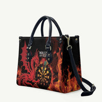 Wales Darts Leather Bag Cymru Dragon Gem Ymlaen Flaming Vibes - Wonder Print Shop