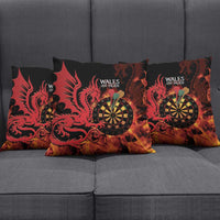 Wales Darts Pillow Cover Cymru Dragon Gem Ymlaen Flaming Vibes - Wonder Print Shop