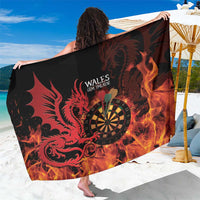 Wales Darts Sarong Cymru Dragon Gem Ymlaen Flaming Vibes - Wonder Print Shop