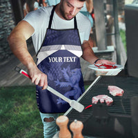 Scotland Football Custom Apron 2026 Come On Scottish Dragon Thistle - Wonder Print Shop