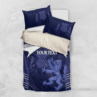 Scotland Football Custom Bedding Set 2026 Come On Scottish Dragon Thistle - Wonder Print Shop