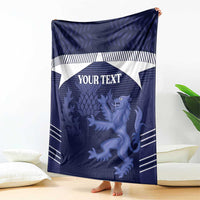 Scotland Football Custom Blanket 2026 Come On Scottish Dragon Thistle - Wonder Print Shop