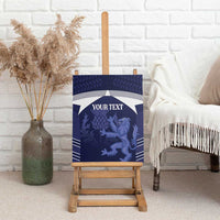 Scotland Football Custom Canvas Wall Art 2026 Come On Scottish Dragon Thistle - Wonder Print Shop