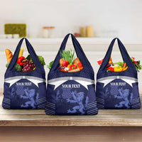 Scotland Football Custom Grocery Bag 2026 Come On Scottish Dragon Thistle - Wonder Print Shop