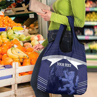 Scotland Football Custom Grocery Bag 2026 Come On Scottish Dragon Thistle - Wonder Print Shop