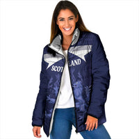 Scotland Football Custom Padded Jacket 2026 Come On Scottish Dragon Thistle - Wonder Print Shop