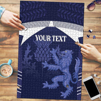 Scotland Football Custom Puzzle 2026 Come On Scottish Dragon Thistle - Wonder Print Shop