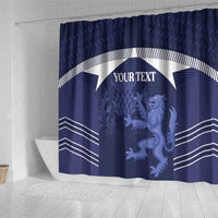 Scotland Football Custom Shower Curtain 2026 Come On Scottish Dragon Thistle - Wonder Print Shop