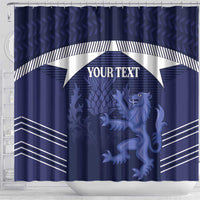 Scotland Football Custom Shower Curtain 2026 Come On Scottish Dragon Thistle - Wonder Print Shop