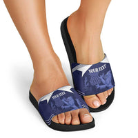 Scotland Football Custom Slide Sandals 2026 Come On Scottish Dragon Thistle - Wonder Print Shop