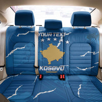 Custom Kosovo Football Back Car Seat Cover Come On Dardanet