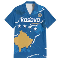 Custom Kosovo Football Family Matching Summer Maxi Dress and Hawaiian Shirt Come On Dardanet