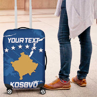 Custom Kosovo Football Luggage Cover Come On Dardanet