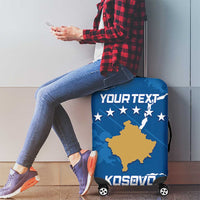 Custom Kosovo Football Luggage Cover Come On Dardanet