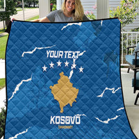 Custom Kosovo Football Quilt Come On Dardanet