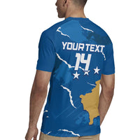 Custom Kosovo Football Rugby Jersey Come On Dardanet