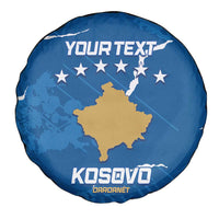 Custom Kosovo Football Spare Tire Cover Come On Dardanet
