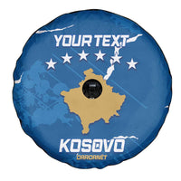 Custom Kosovo Football Spare Tire Cover Come On Dardanet