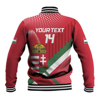 Custom Hungary Football Baseball Jacket Come On Magyarok