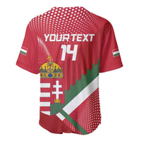 Custom Hungary Football Baseball Jersey Come On Magyarok