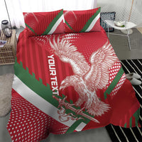 Custom Hungary Football Bedding Set Come On Magyarok
