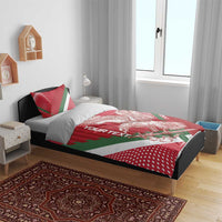 Custom Hungary Football Bedding Set Come On Magyarok