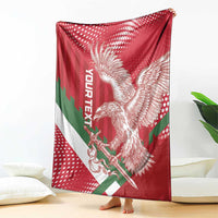 Custom Hungary Football Blanket Come On Magyarok