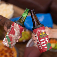 Custom Hungary Football 4 in 1 Can Cooler Tumbler Come On Magyarok