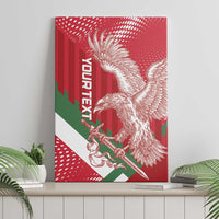 Custom Hungary Football Canvas Wall Art Come On Magyarok