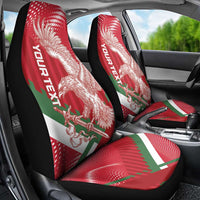 Custom Hungary Football Car Seat Cover Come On Magyarok