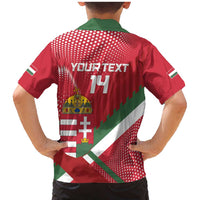 Custom Hungary Football Family Matching Mermaid Dress and Hawaiian Shirt Come On Magyarok