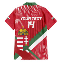 Custom Hungary Football Family Matching Summer Maxi Dress and Hawaiian Shirt Come On Magyarok