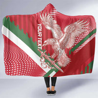 Custom Hungary Football Hooded Blanket Come On Magyarok