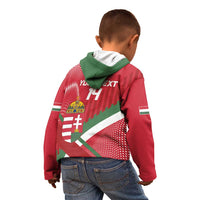 Custom Hungary Football Kid Hoodie Come On Magyarok