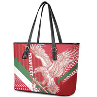 Custom Hungary Football Leather Tote Bag Come On Magyarok