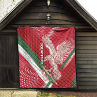 Custom Hungary Football Quilt Come On Magyarok