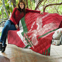 Custom Hungary Football Quilt Come On Magyarok