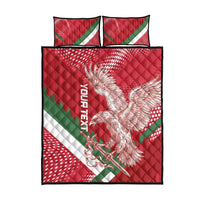 Custom Hungary Football Quilt Bed Set Come On Magyarok