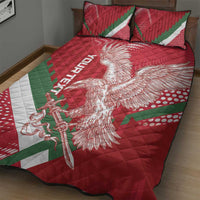 Custom Hungary Football Quilt Bed Set Come On Magyarok