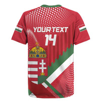Custom Hungary Football Rugby Jersey Come On Magyarok