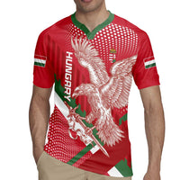 Custom Hungary Football Rugby Jersey Come On Magyarok