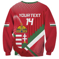 Custom Hungary Football Sweatshirt Come On Magyarok