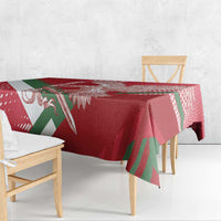 Custom Hungary Football Tablecloth Come On Magyarok