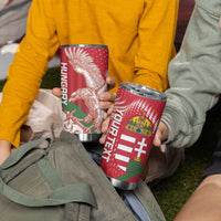 Custom Hungary Football Tumbler Cup Come On Magyarok
