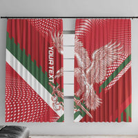 Custom Hungary Football Window Curtain Come On Magyarok