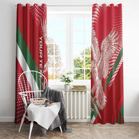 Custom Hungary Football Window Curtain Come On Magyarok
