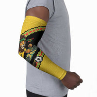 Jamaica 2026 Football Custom Arm Sleeves Go Reggae Boyz Rasta Lion Sporty