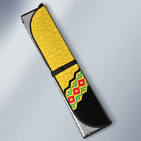 Jamaica 2026 Football Custom Auto Sun Shade Go Reggae Boyz Rasta Lion Sporty
