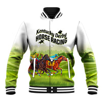 Personalised Kentucky Horse Racing Baseball Jacket 2023 Dynamic - Wonder Print Shop